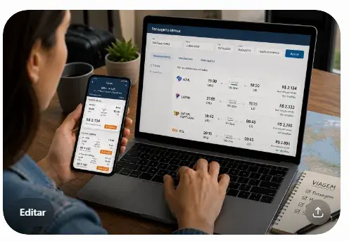 Compare os preços antes de comprar e economize na sua próxima viagem.