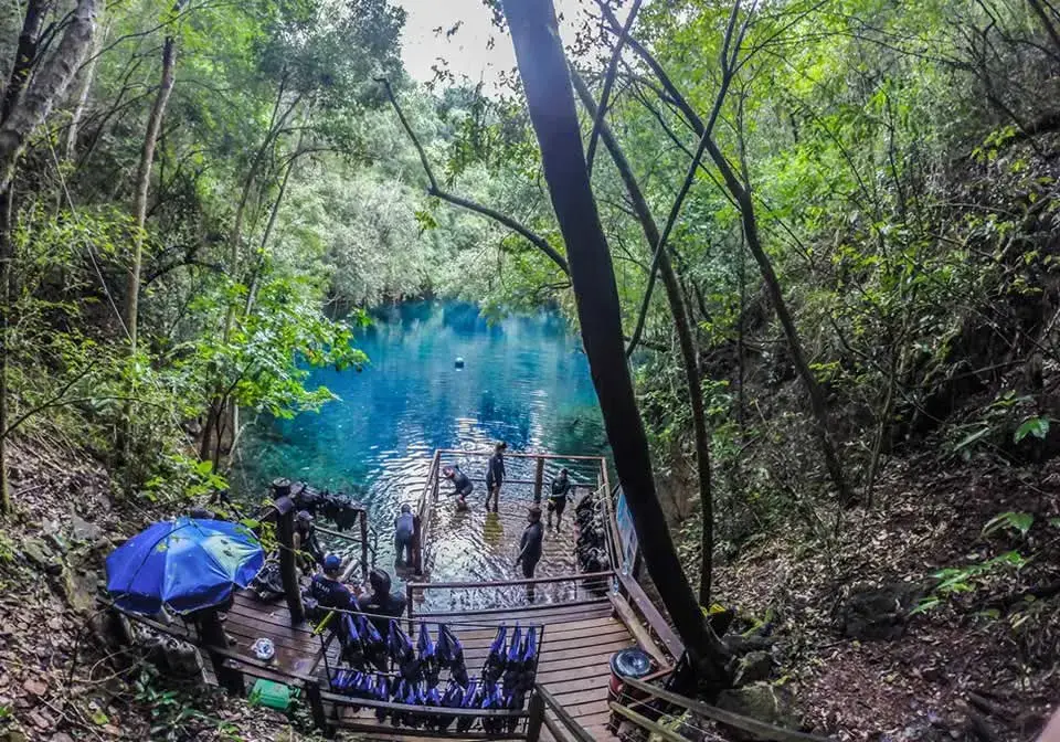 Mergulho na Lagoa Misteriosa em Bonito