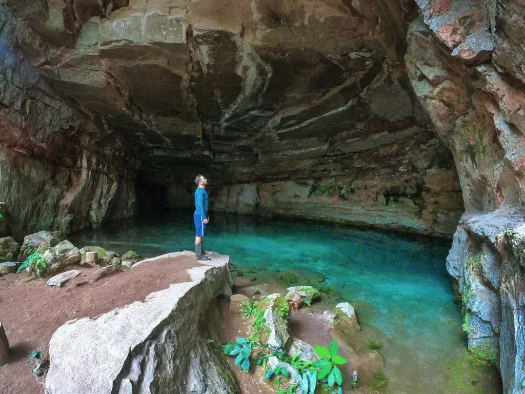 Caverna Aroe Jari, Chapada dos Guimarães - MT