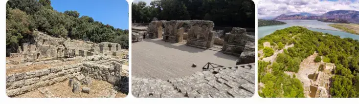 Muito próximo de Ksamil está um dos sítios arqueológicos mais importantes dos Bálcãs.