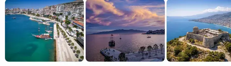 Sarandë funciona como base para conhecer praticamente toda a Riviera Albanesa.