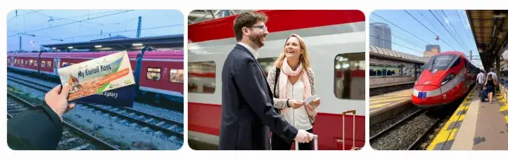 O passe ferroviário permite realizar diversas viagens utilizando uma única autorização.