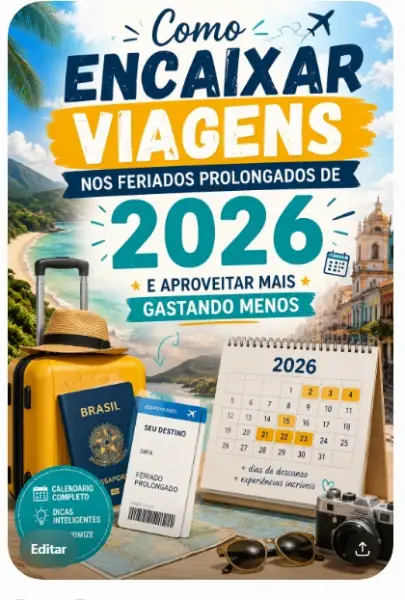 Como Encaixar Viagens nos Feriados Prolongados de 2026 e Aproveitar Mais Gastando Menos