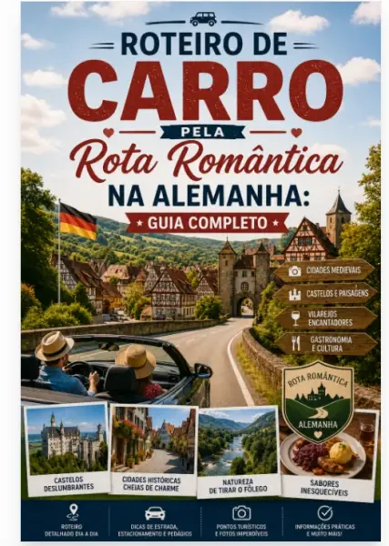 Roteiro de Carro pela Rota Romântica na Alemanha: Guia Completo