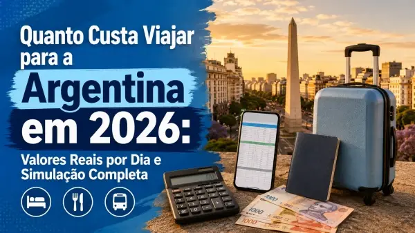 Quanto Custa Viajar para a Argentina em 2026: Valores Reais por Dia e Simulação Completa