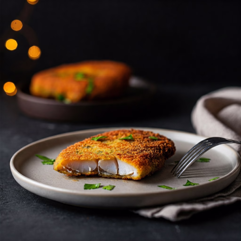 pirarucu à milanesa