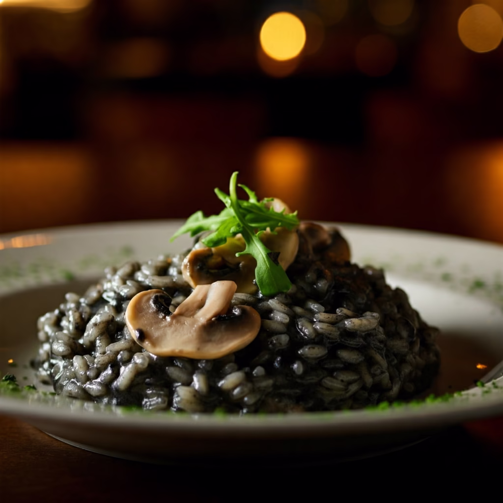 Risotto al Nero di Seppia