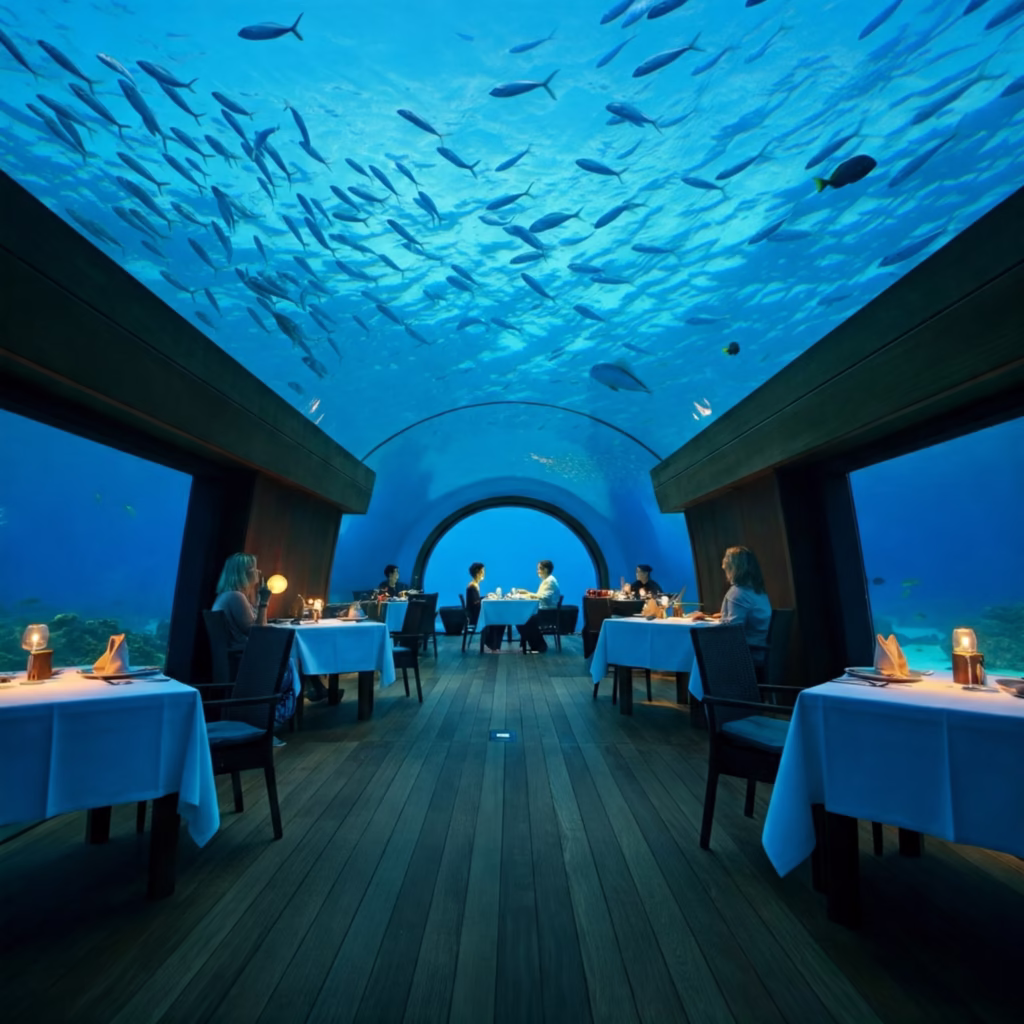 Restaurante subaquático