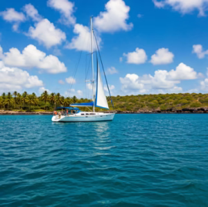 Veleiro em Fernando de noronha