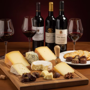 Harmonizações de Vinhos com Queijos e Chocolates