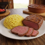 Carne-de-sol com Macaxeira