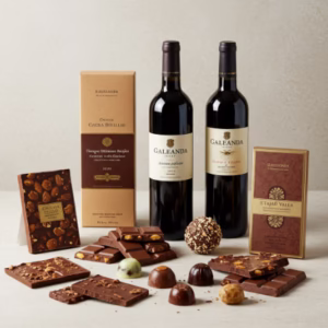 Chocolates Artesanais e Vinhos