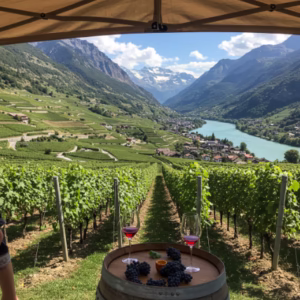 Vinhedos de Valais