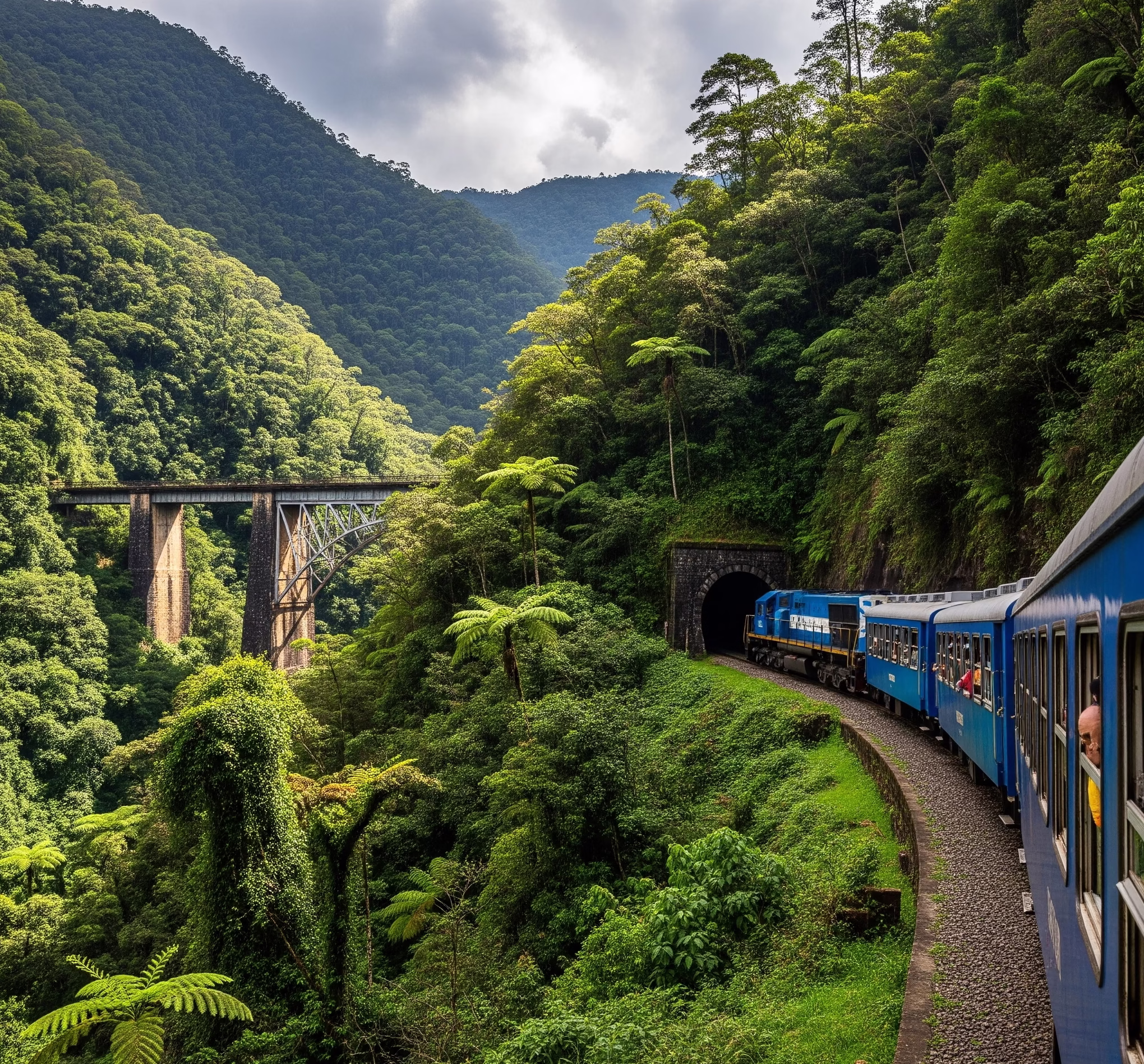 A Magia das Viagens de Trem na América do Sul