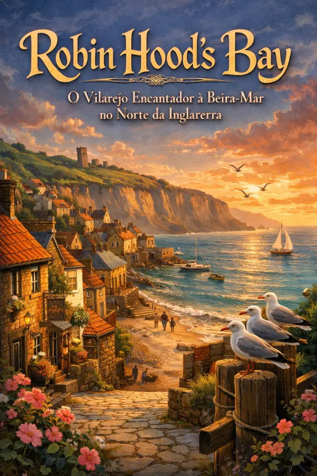 Robin Hood’s Bay: O Vilarejo Encantador à Beira-Mar no Norte da Inglaterra