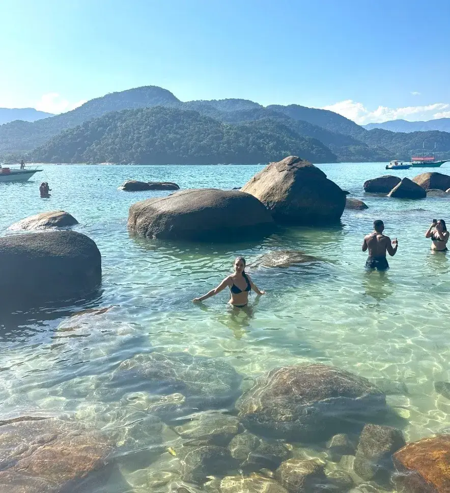 Piscinas naturais ilha do Prumirim, Ubatuba