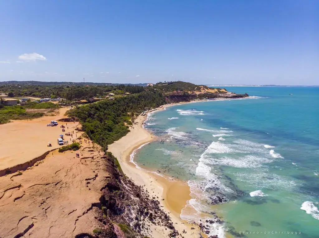 Praia da Pipa no Rio Grande do Norte