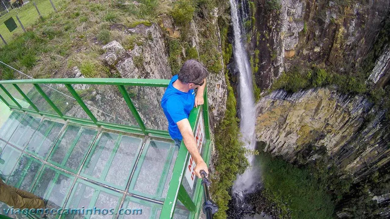 Cascata do Avencal - Urubici - Viagens e Caminhos