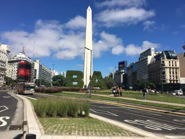 No coração de Buenos Aires, um dos cartões-postais mais famosos da Argentina.