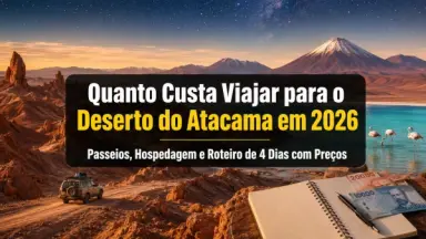 Quanto Custa Viajar para o Deserto do Atacama em 2026: Passeios, Hospedagem e Roteiro de 4 Dias com Preços