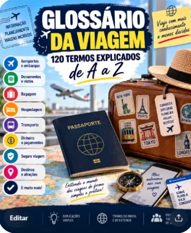 Glossário da viagem: 120 termos explicados de A a Z