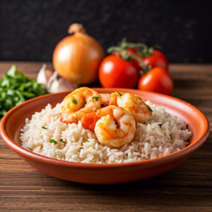 Arroz de camarão