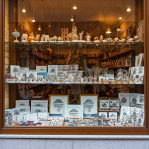 Loja de souvenirs