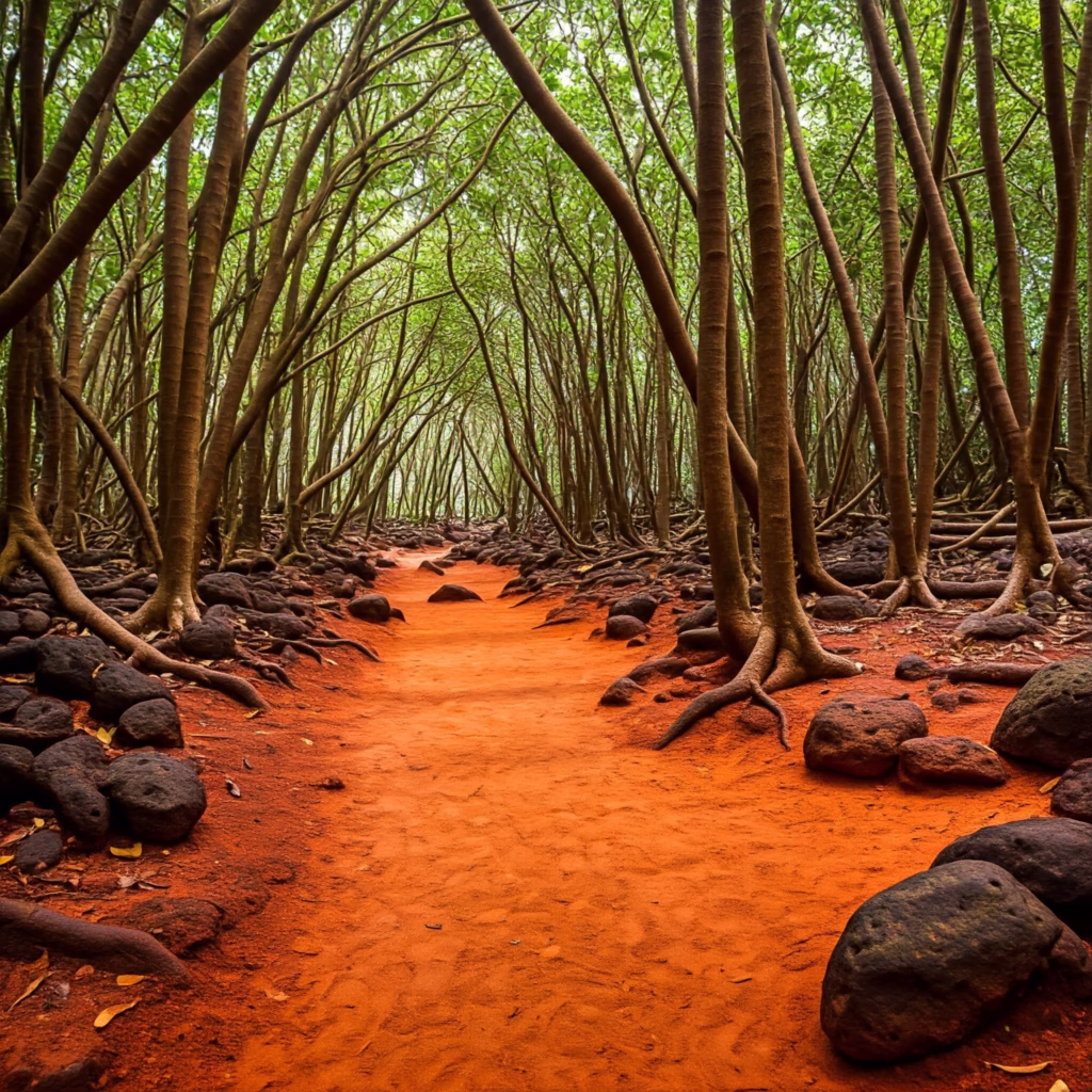 Trilhas em Fernando de Noronha