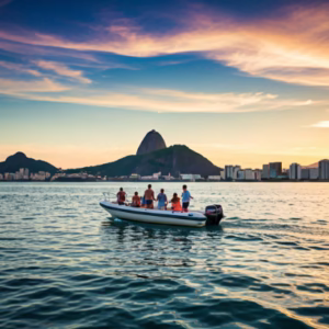 passeio de barco na ponta negra
