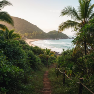 Caminhada até a Praia do Forte