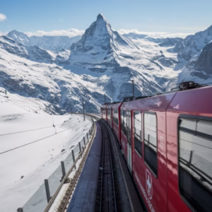 Trem para Jungfraujoch