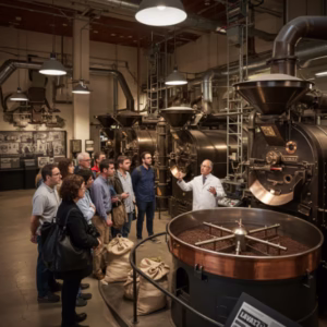 Visita à fábrica da Lavazza
