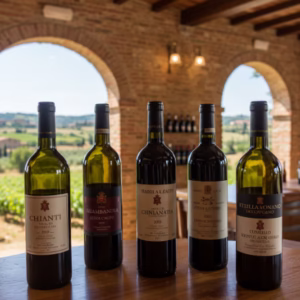 Degustação de vinhos Chianti