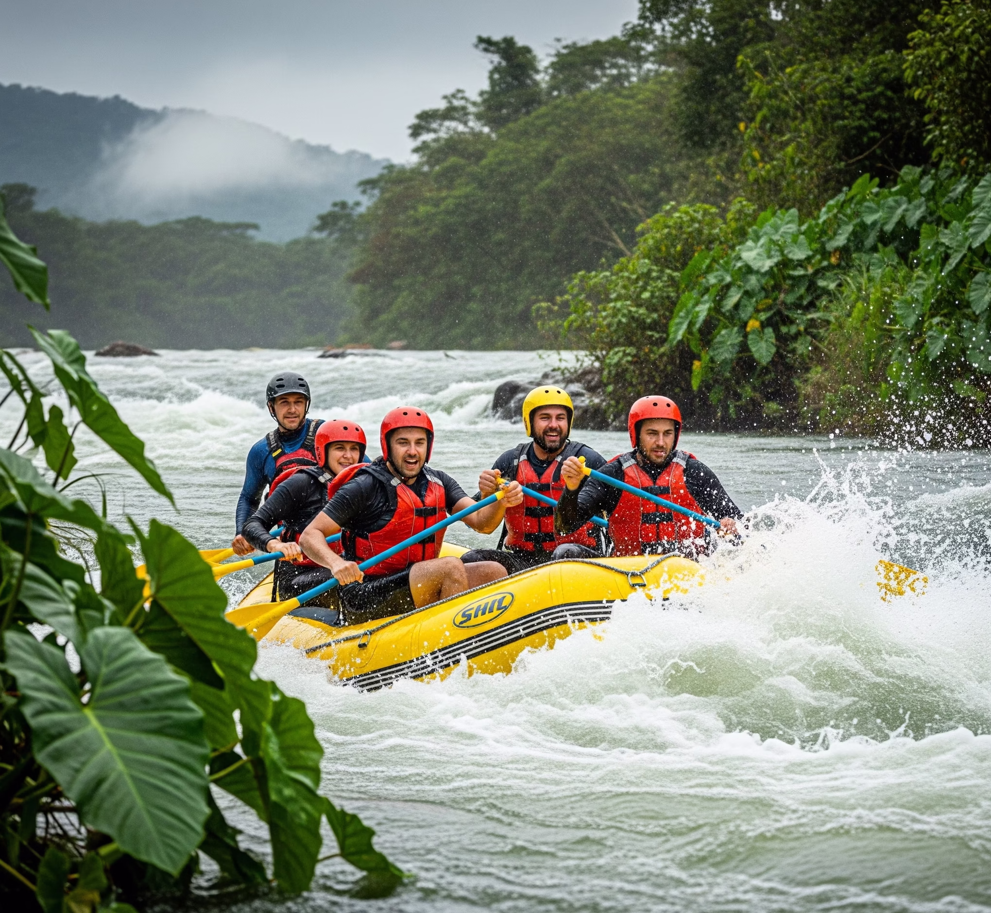 rafting
