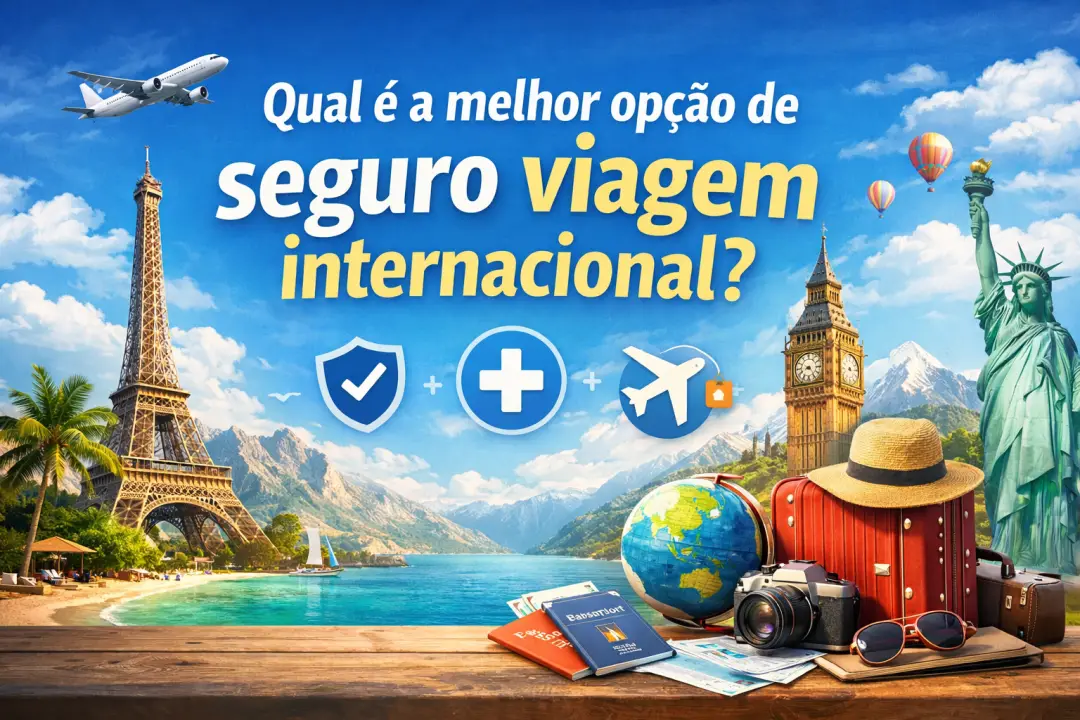 Qual é a melhor opção de seguro viagem internacional?