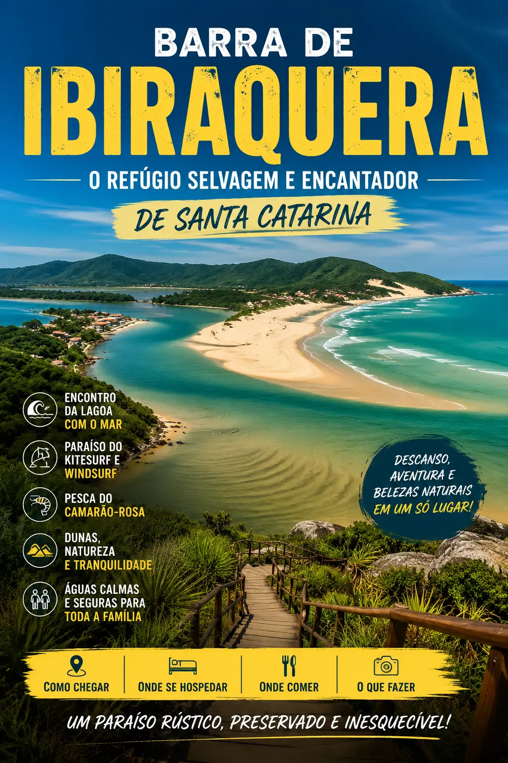 Barra de Ibiraquera: O Refúgio Selvagem e Encantador de Santa Catarina